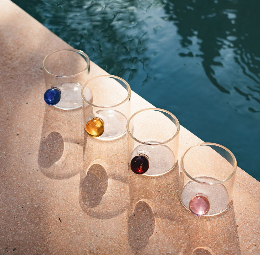 Biniali | Drinking Glass with Minimalist Design & Ergonomic Handle for Elegant Beverages 0