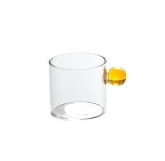 Biniali | Drinking Glass with Minimalist Design & Ergonomic Handle for Elegant Beverages 4