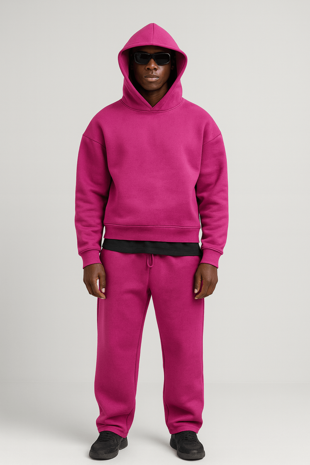 Men’s Oversized Hoodie & Jogger Set – Relaxed Everyday Fit 3