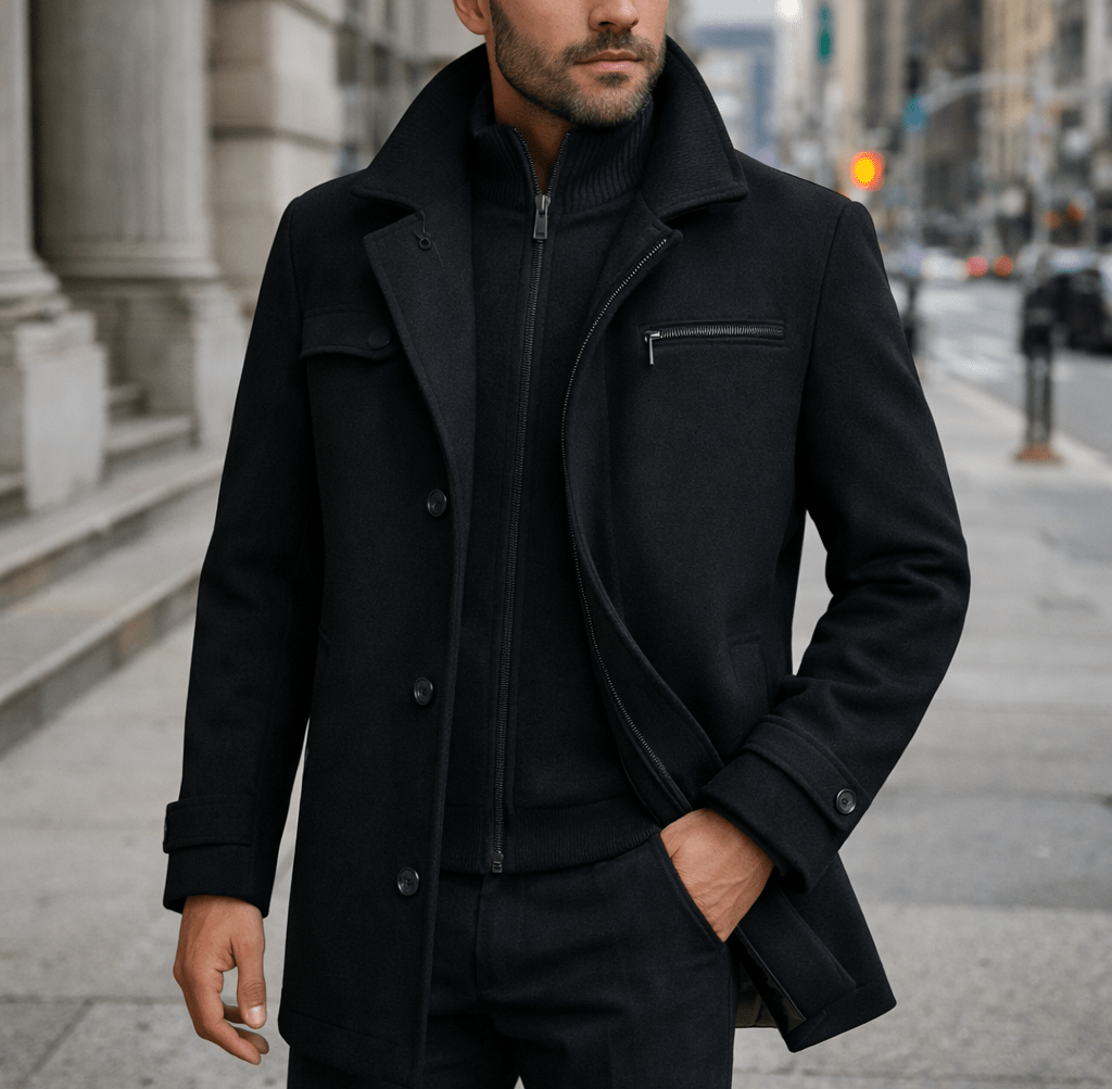 Boreal Ridge | Waterproof Winter Jacket with Breathable Lining and Zip Closure - white background