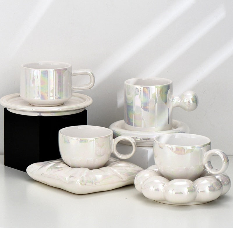 Caimari Collection | Porcelain Coffee Mugs with Minimalist Design for Elegant Daily Use 2