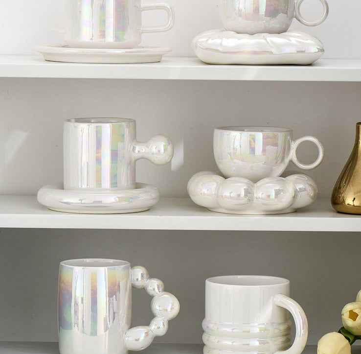 Caimari Collection | Porcelain Coffee Mugs with Minimalist Design for Elegant Daily Use 4