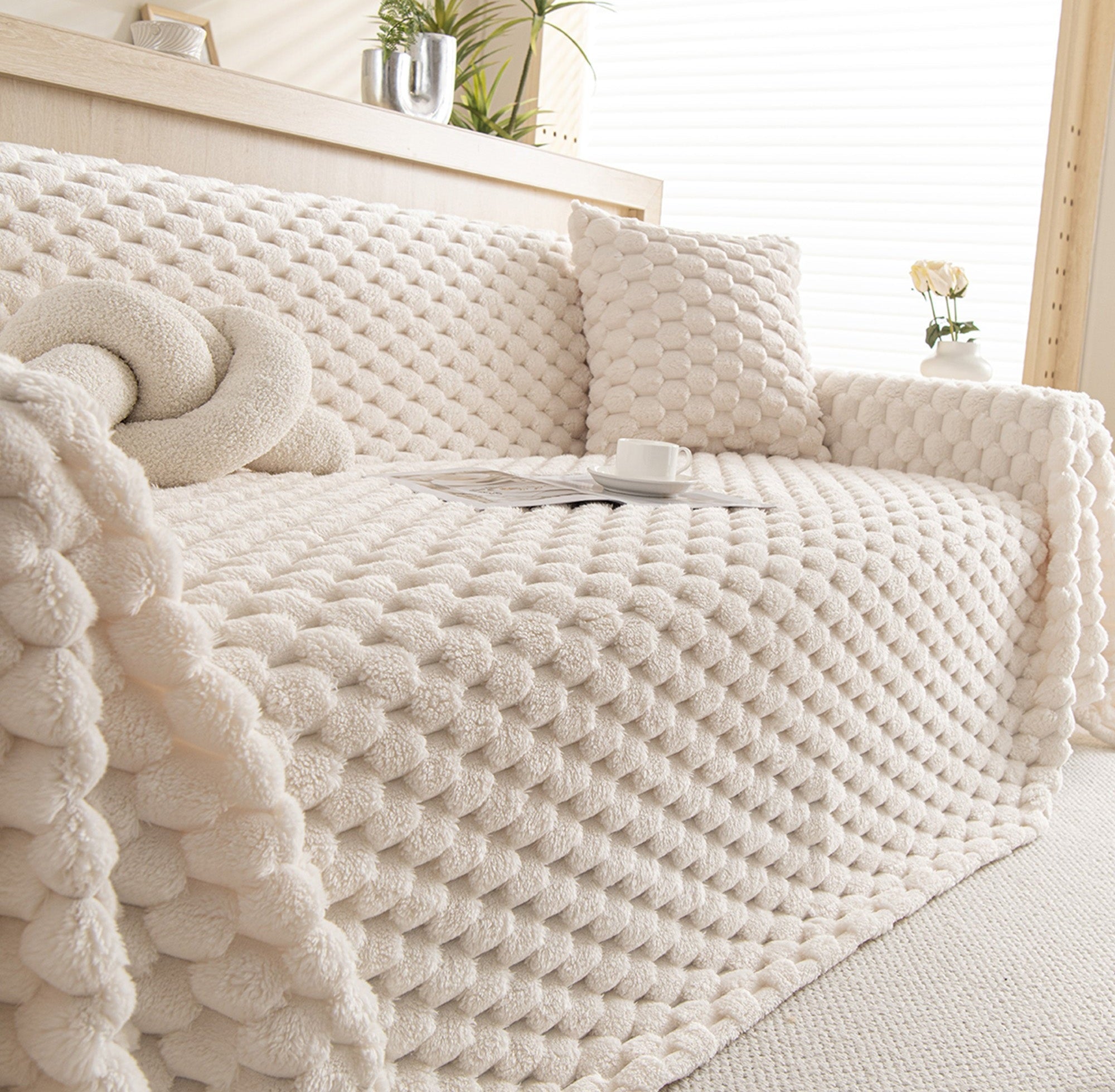 Cozy Chic Sofa Cover 0