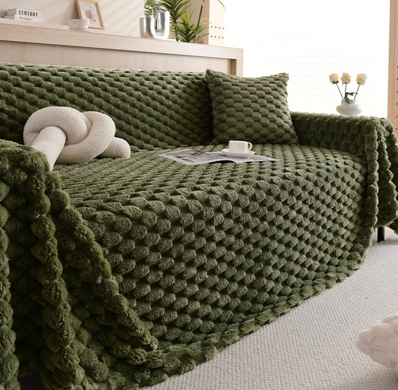 Cozy Chic Sofa Cover 8