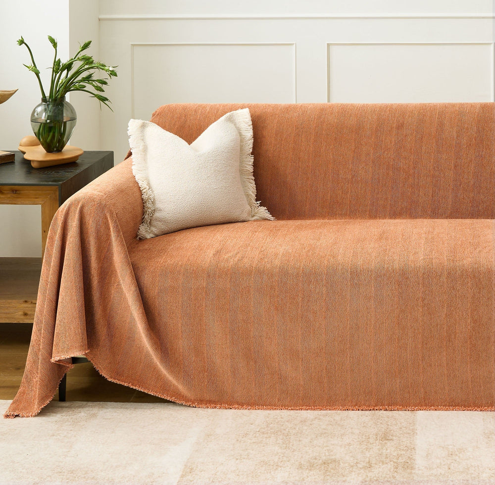 Durable Zig Zag Pet-Friendly Sofa Cover 1