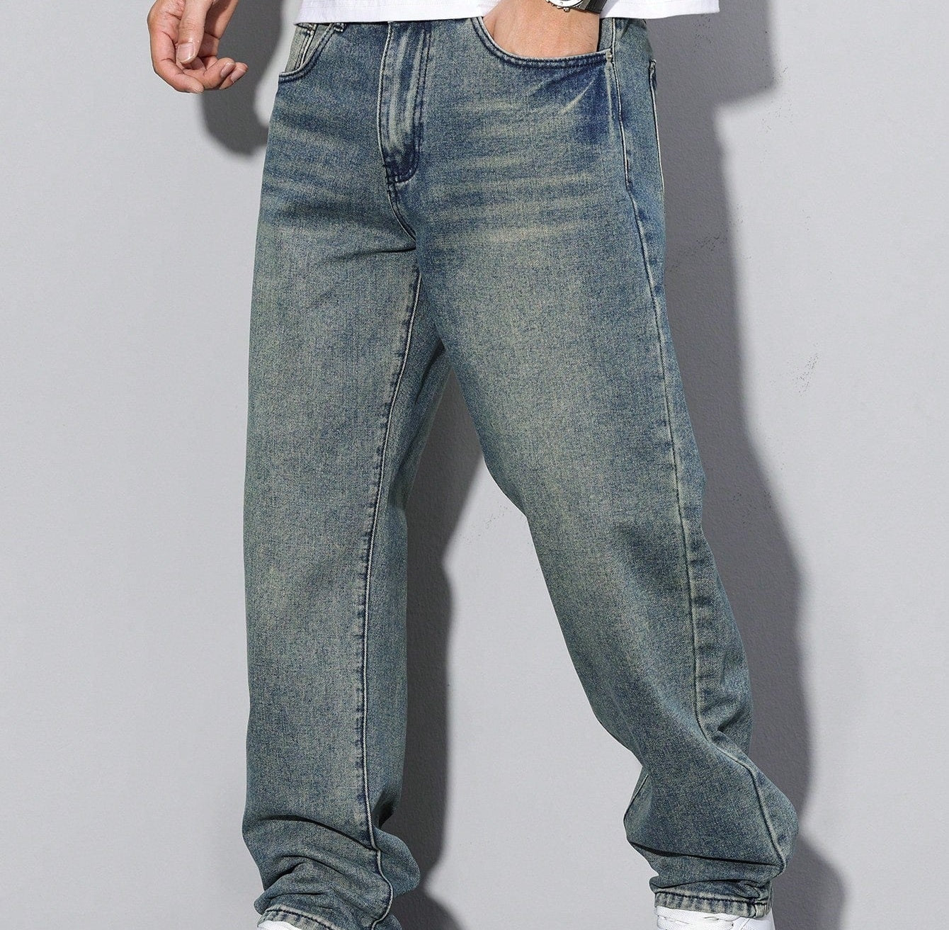 Men’s Baggy Jeans | Relaxed Fit Denim with Casual Urban Style 7