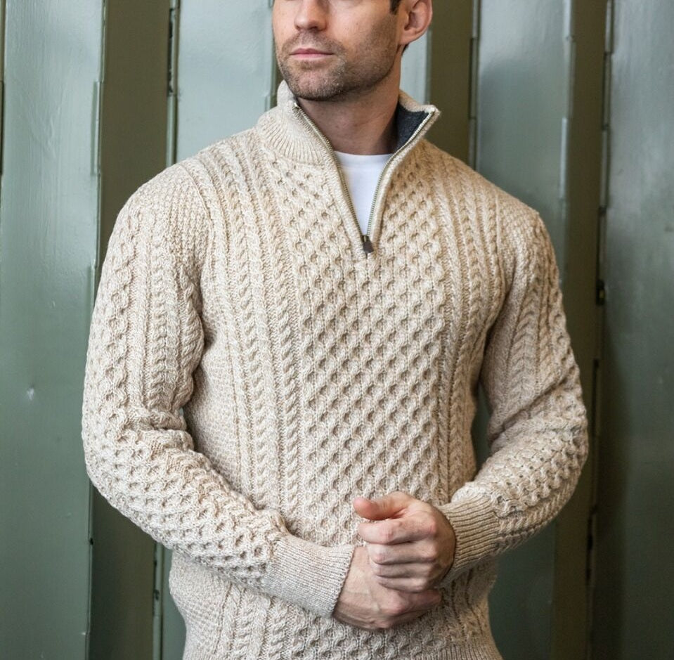 Men’s Half Zip Jumper | Knitted Pullover with Classic Everyday Style 4