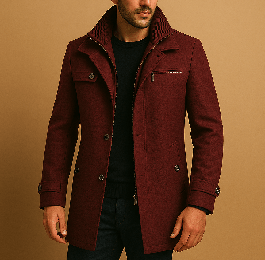 Men’s Waterproof Winter Jacket | Clean Design for Cold-Weather Wear 3