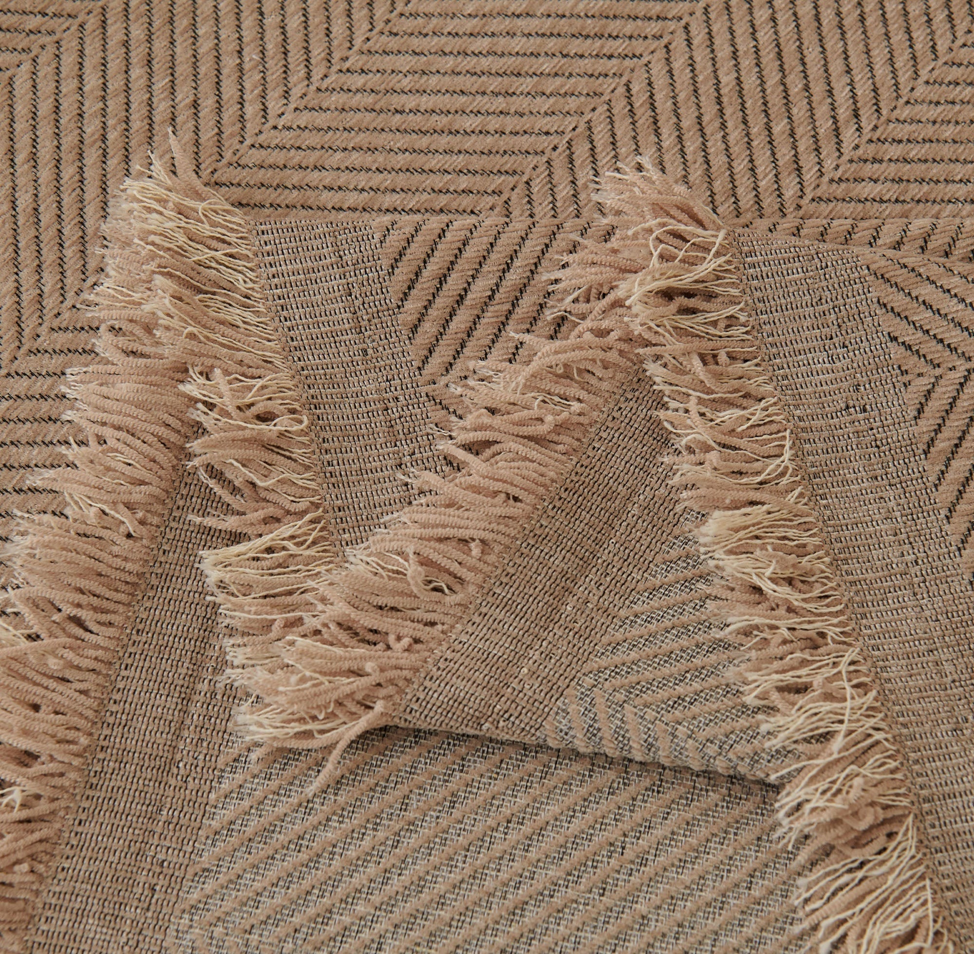 Minimalist Multipurpose Soft Breathable Herringbone Sofa Cover Pet Friendly Fabric Couch Protector 5